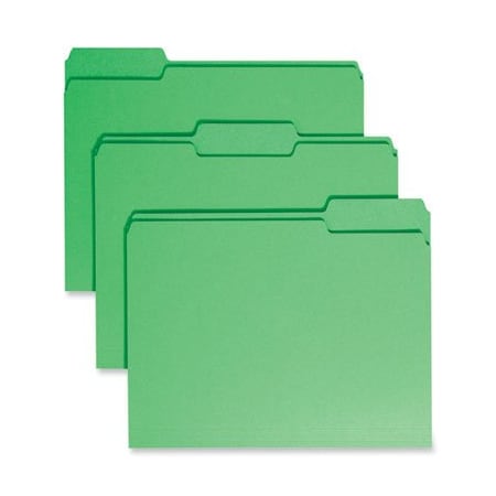 Smead FOLDER, 1/3CUT, LTR, GN 12143